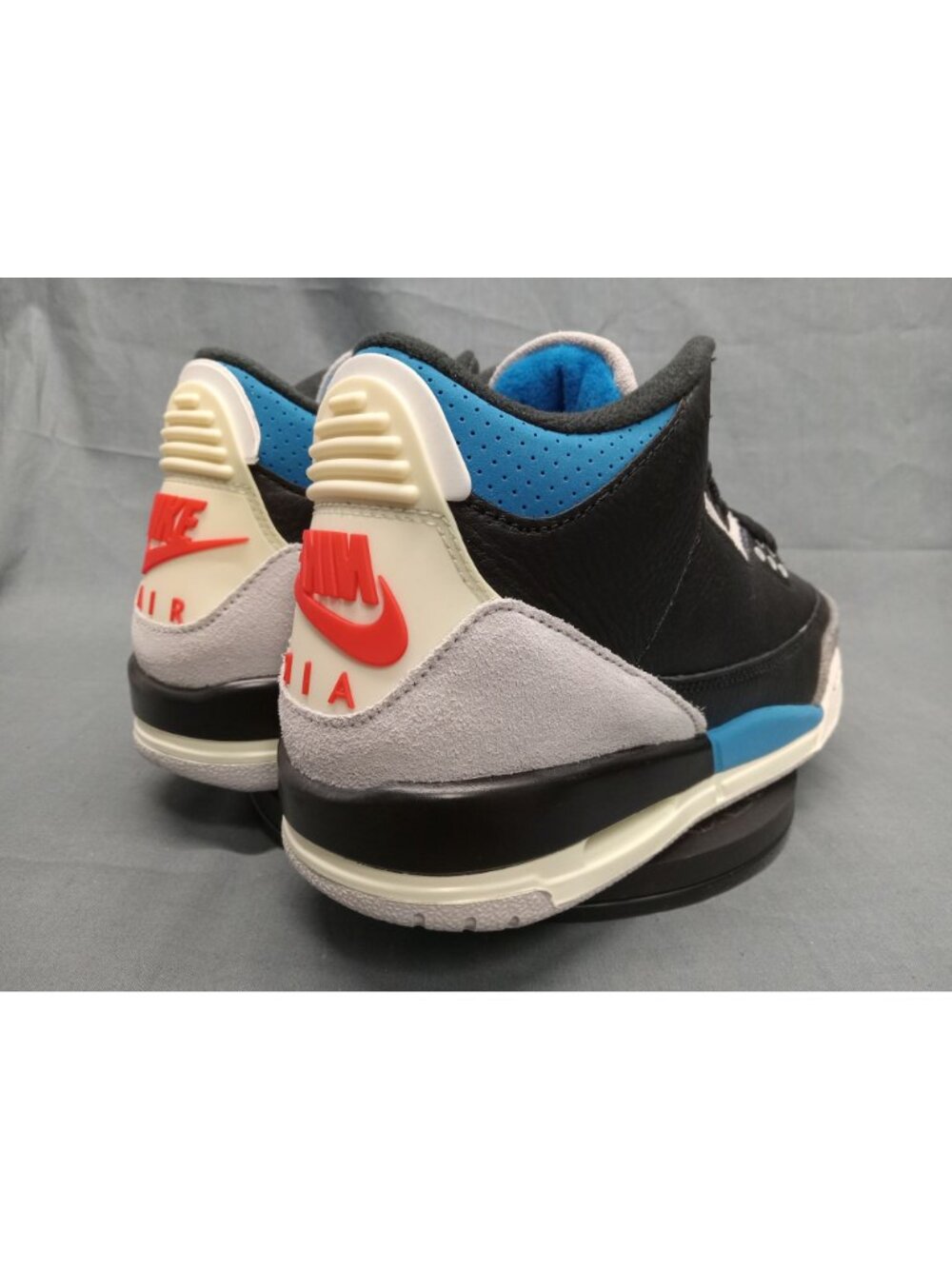 Nike Boys Air Jordan 3 Retro OG (GS) Sneakers Black Size 4 NEW NO BOX! - Picture 8 of 11